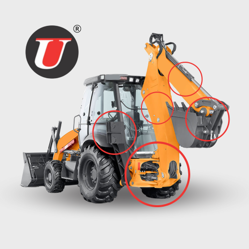 KIT EMBUCHAMENTO TRASEIRO JCB 4CX