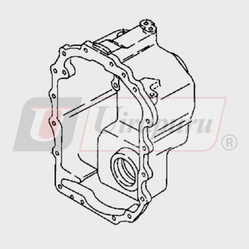 CARCAÇA DA TRANSMISSÃO CASE 580L/M 310767A1, 181268A1