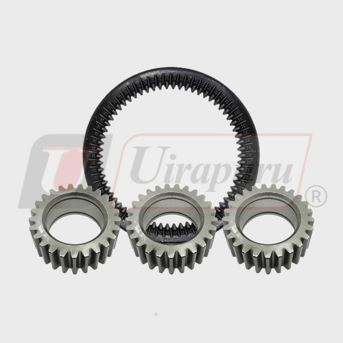 KIT JCB DE RODA (COROA + ENGRENAGENS) 3C/3CX/4CX 450/10206, 450/10205